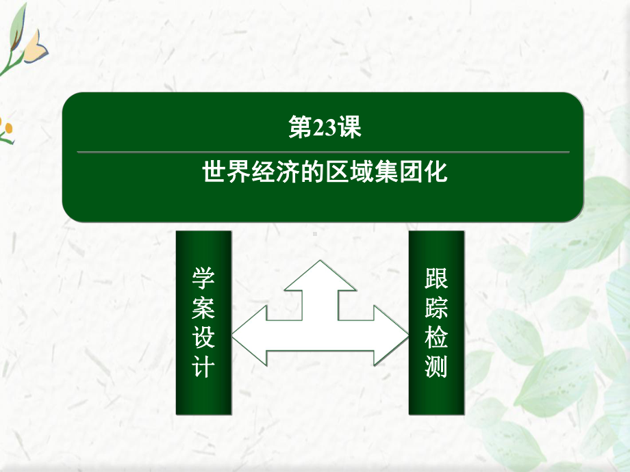 人教版历史必修2课件：第23课 世界经济的区域集团化.ppt_第2页