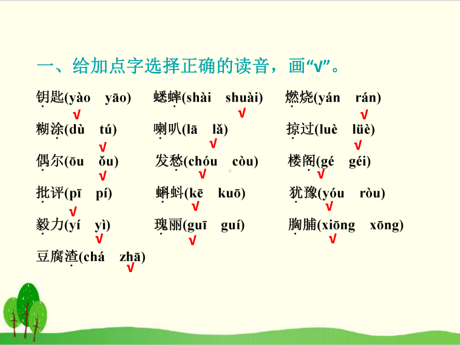 三年级上册语文优质期末专题复习 字词部编版课件.pptx_第2页