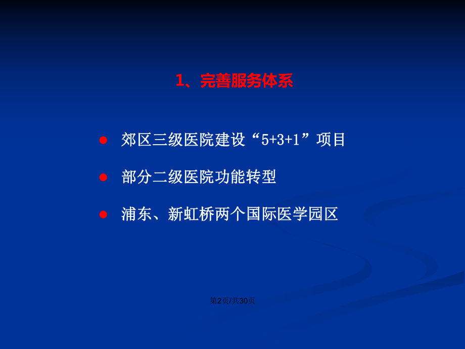 上海公立医院改革进展和展望学习教案课件.pptx_第3页