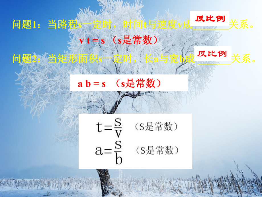 反比例函数的定义教学课件.ppt_第3页