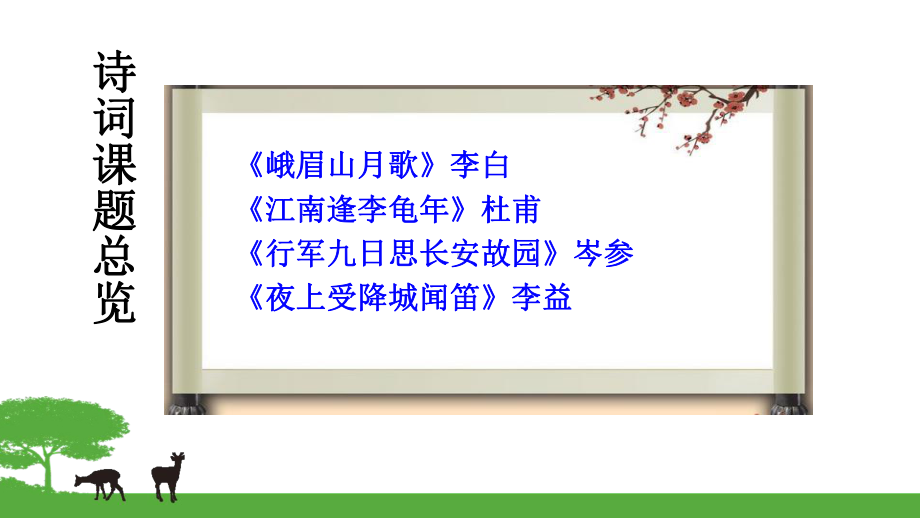 人教版初中七年级语文上册第三单元 课外古诗词诵读课件.ppt_第2页