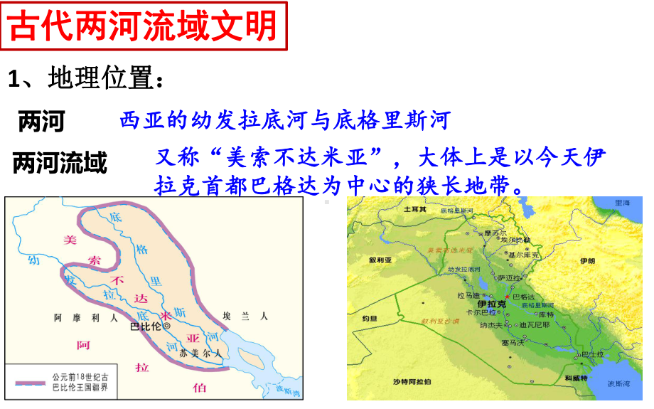 人教部编版九年级上册古代两河流域课件.pptx_第2页