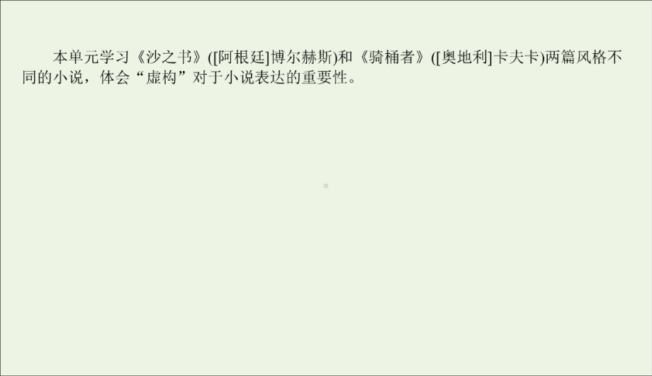 2020学年高中语文第八单元15沙之书课件新人教版选修《外国小说欣赏》.ppt_第3页