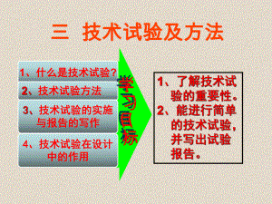 人教版通用技术课件必修一：第三节技术试验及其方法.ppt