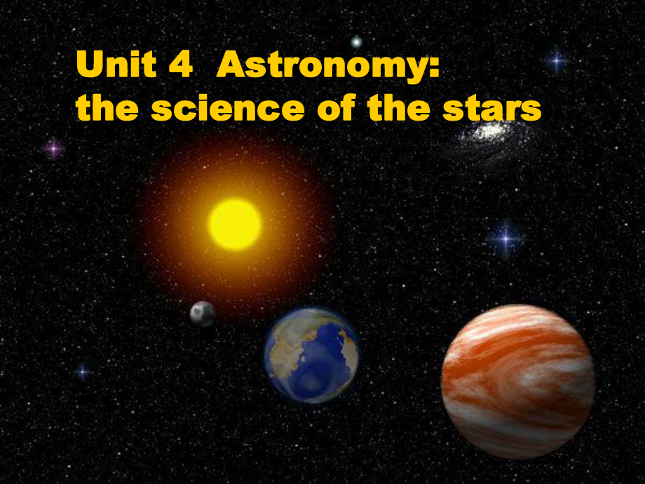 人教版高中英语必修三Unit4Astronomy Warming up&reading课件.pptx(课件中不含音视频素材)_第2页