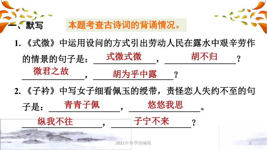 人教部编语文八年级下册第三单元课外古诗词诵读课件.ppt_第3页