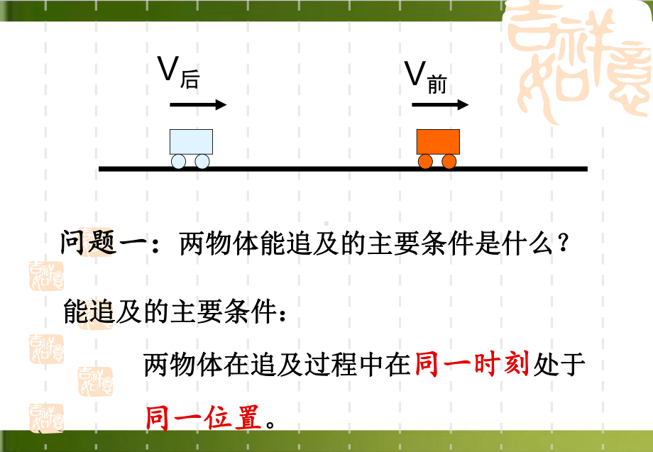 人教版高中物理必修一 追及与相遇课件.ppt_第2页