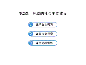 12苏联的社会主义建设课件 (岳麓版九年级下).ppt