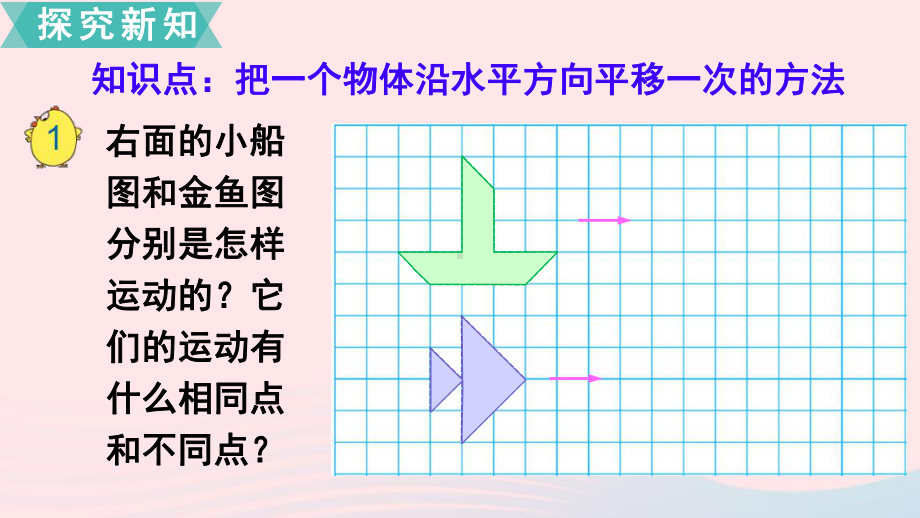 四年级下册数学课件 第一单元 第1课时 图形的平移 苏教版 .ppt_第3页