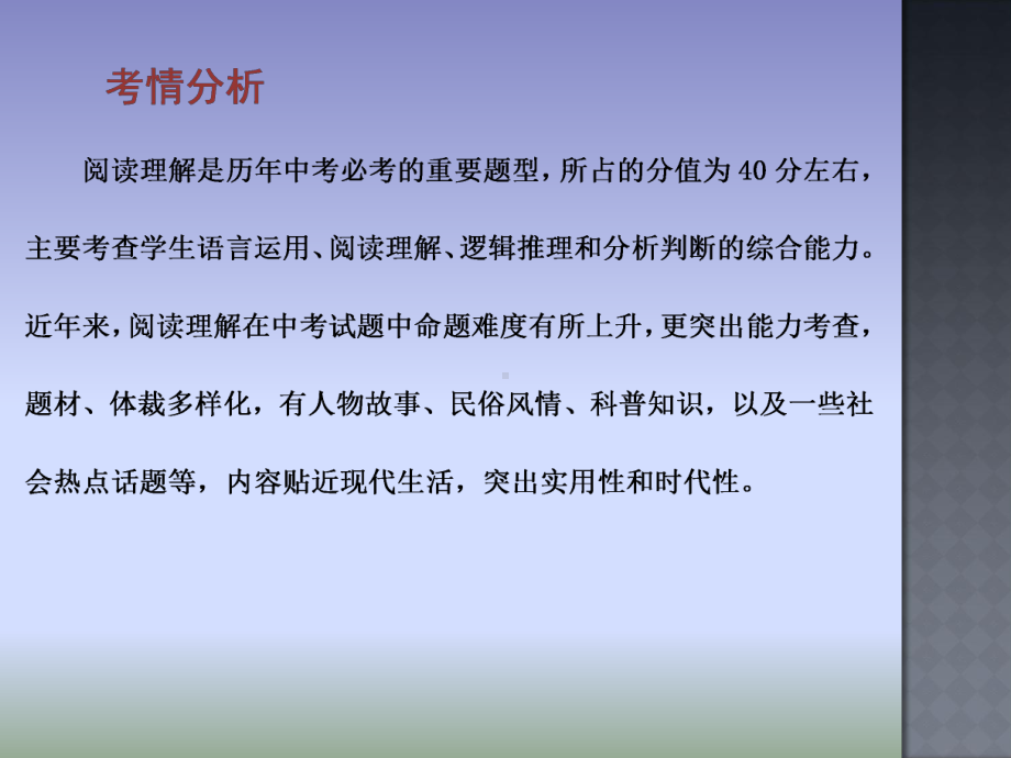 2021年中考英语阅读理解常见题型设计及解题技巧课件.pptx_第3页