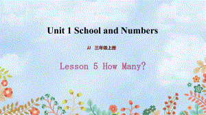 冀教版三年级英语上册Lesson 5 How Many课件.pptx-(纯ppt课件,无音视频素材)