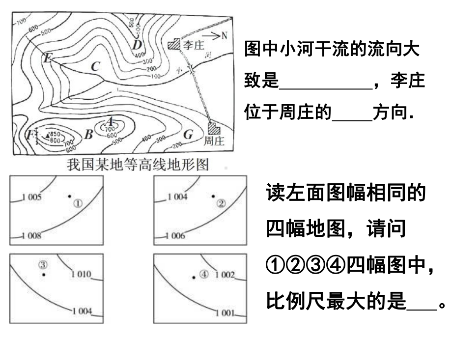 商务星球版地理中考一轮复习：等高线专题课件.ppt_第1页