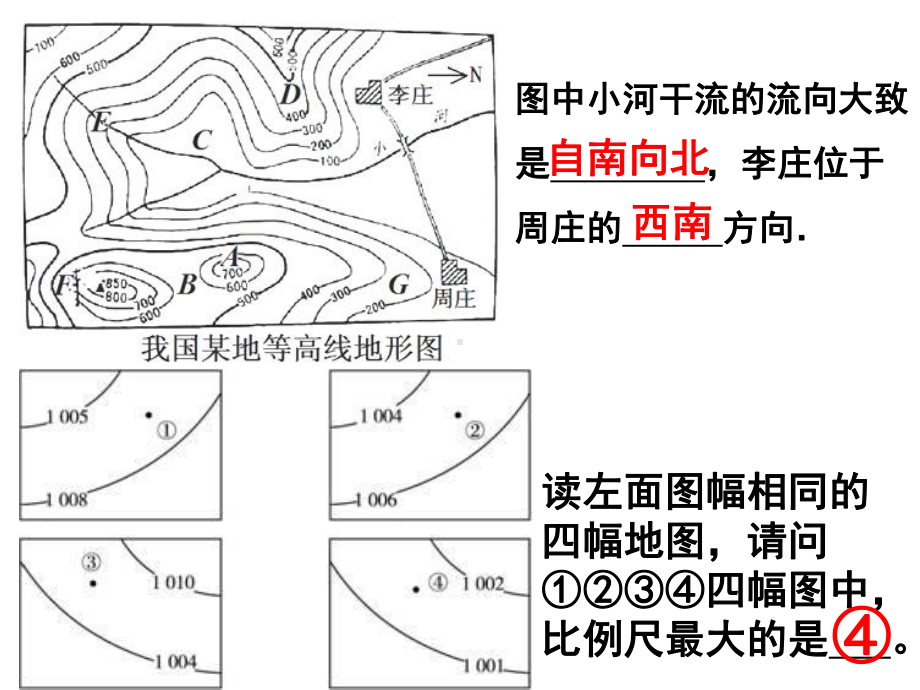 商务星球版地理中考一轮复习：等高线专题课件.ppt_第2页