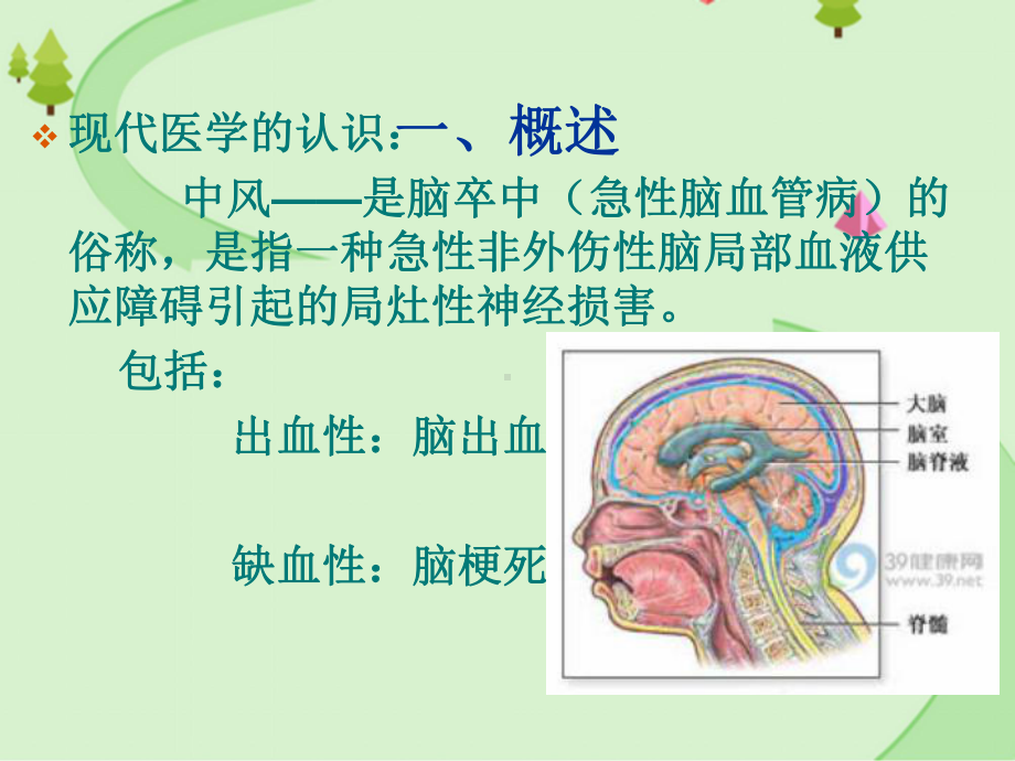 中医临床课程：中风的中医治疗课件.ppt_第3页