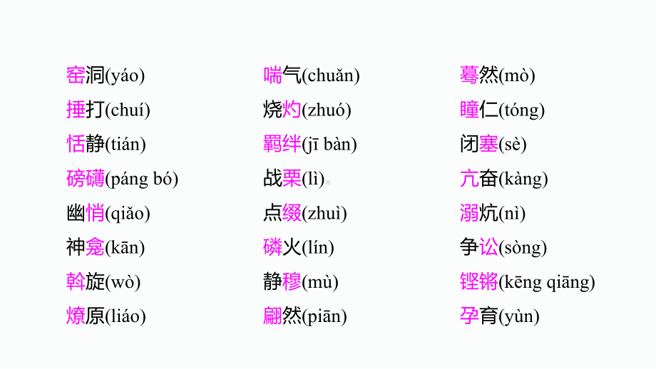 八年级下册语文字音、字词、文学常识、默写复习课件.pptx_第3页