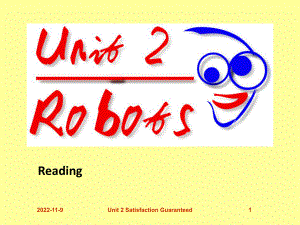 人教版英语Book 7 Unit 2 Robots reading课件 完整版.ppt(课件中不含音视频素材)