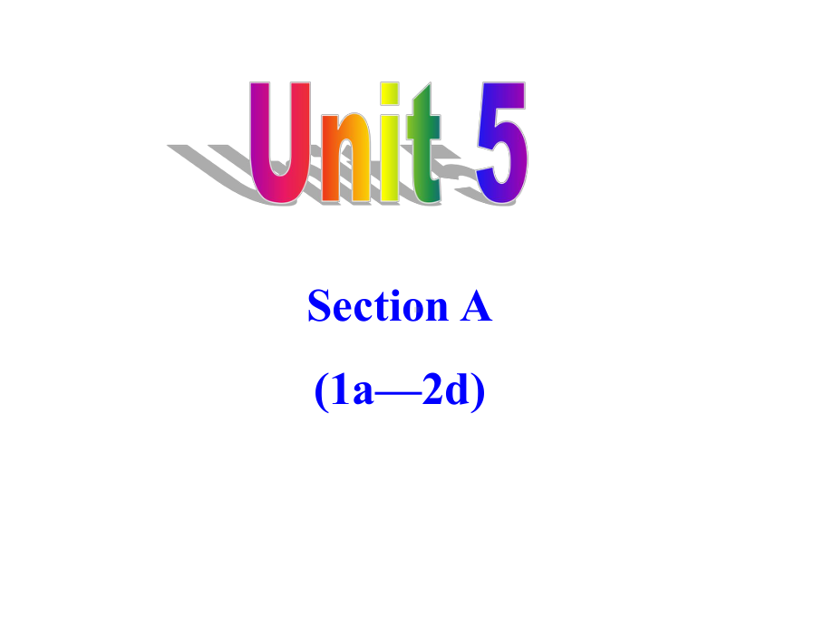 人教版英语(浙江)九年级上册课件：Unit 5 Section A(1a 2d).ppt(课件中不含音视频素材)_第1页