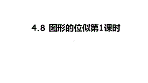 北师大版九年级数学上册48图形的位似第1课时课件.pptx