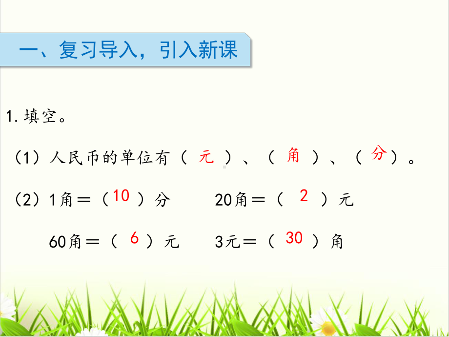 冀教版课件《认识人民币》讲练课件1.pptx_第2页