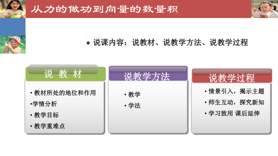 从力的做功到平面向量数量积说课稿课件.ppt_第2页