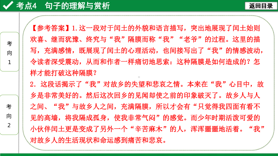 2021年中考语文现代文阅读复习：考点4句子的理解与赏析课件.pptx_第3页