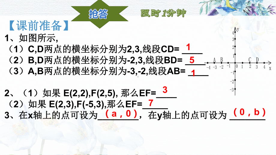 2020 2021学年人教版 七年级数学下册专题课利用面积求点的坐标课件.pptx_第3页