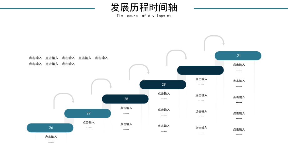 企业发展时间轴大事记工作总结汇报工作计划模板课件.pptx_第3页