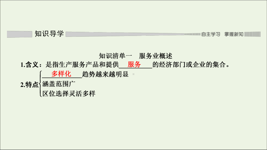 2020新教材高中地理第三章产业区位选择第三节服务业的区位选择课件湘教版必修第二册.ppt_第2页