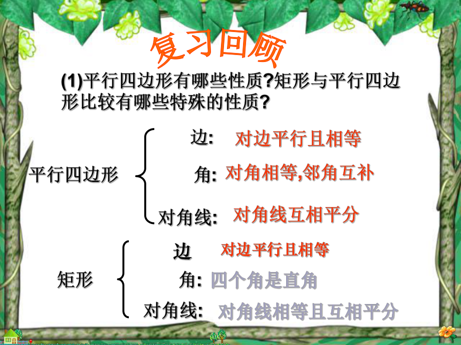 八年级上华东师大版162矩形菱形与正方形的性质 1623正方形课件.ppt_第2页