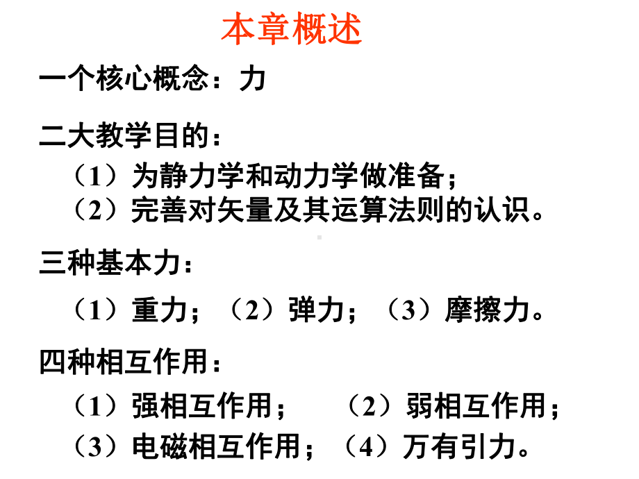 人教版高中物理必修1课件：第三章《相互作用》复习课.ppt_第2页