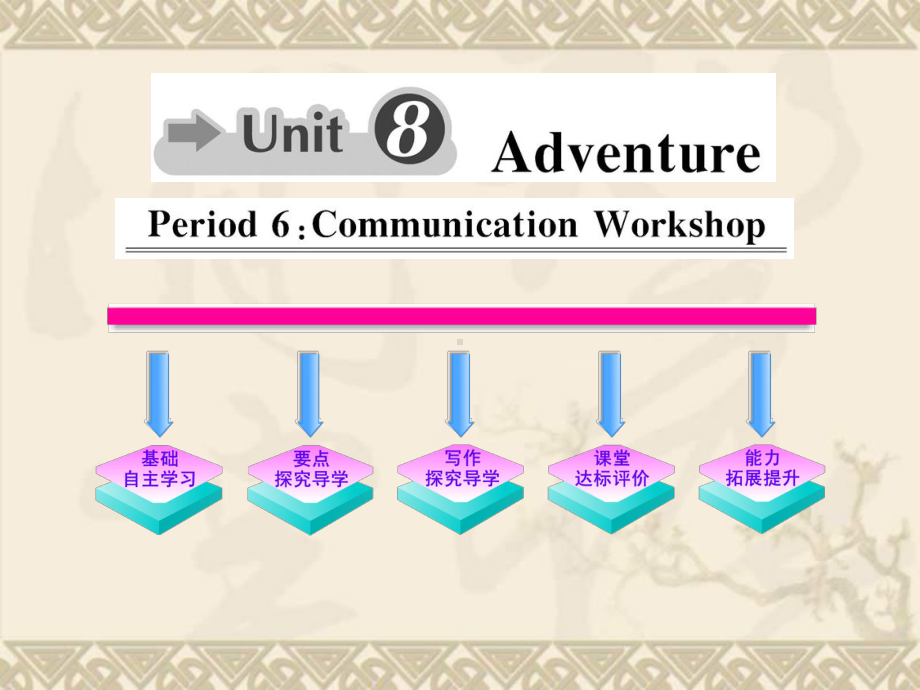 10 11学年高中英语 Unit8《Adventure》Period6课时讲练通课件 北师大版必修3.ppt(课件中不含音视频素材)_第1页