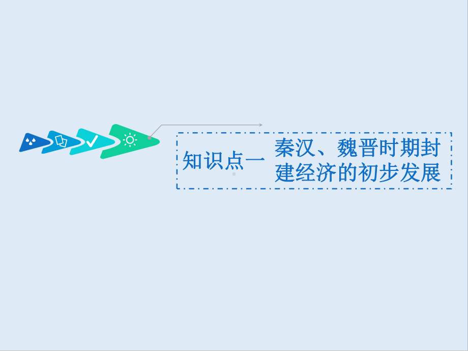 2020届高考历史一轮总复习通史版课件：第4讲 秦汉和魏晋南北朝时期的经济与文化.ppt_第3页