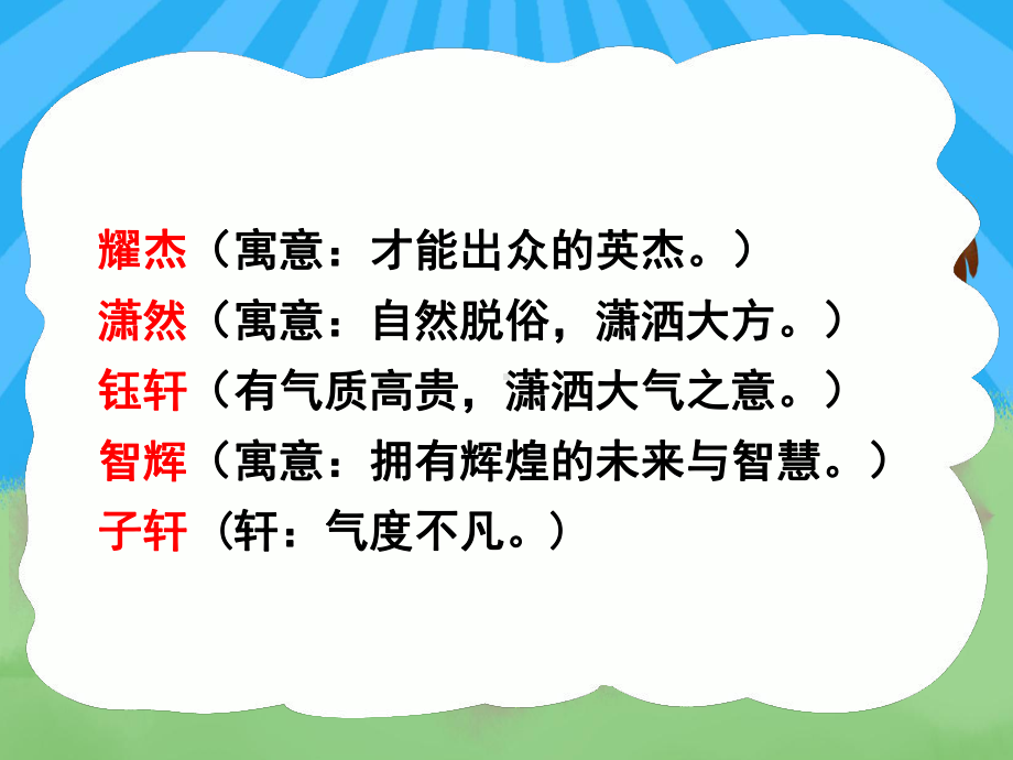 2020部编版三年级上册语文《口语交际：名字里的故事》课件.pptx_第2页