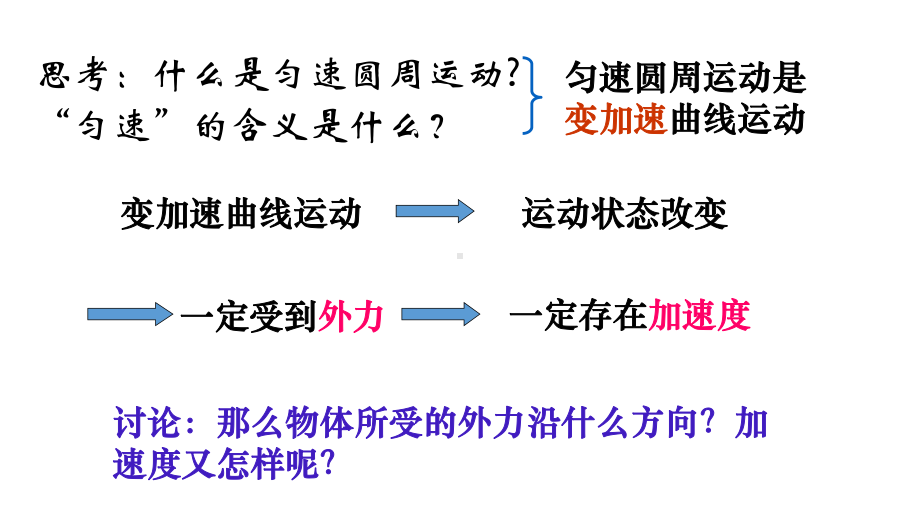 人教版高中物理必修第二册课件63 向心加速度.pptx_第3页