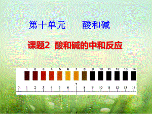 人教版《第十单元 课题2 酸和碱的中和反应》课件(两套).ppt