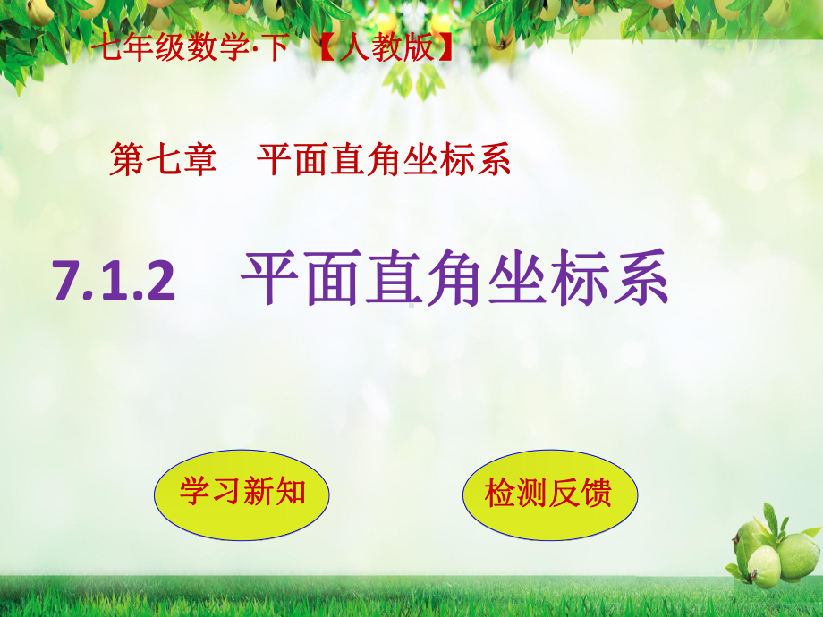 人教版七年级数学下册教学课件-第七章 平面直角坐标系-712平面直角坐标系.pptx_第1页