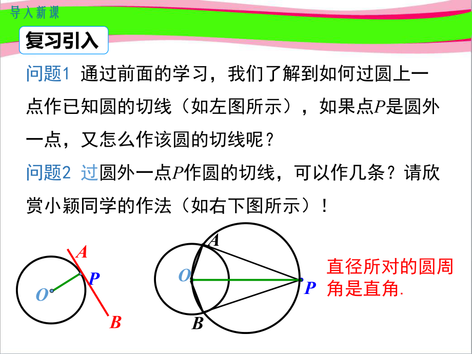 37 切线长定理 大赛获奖课件 公开课一等奖课件.ppt_第2页