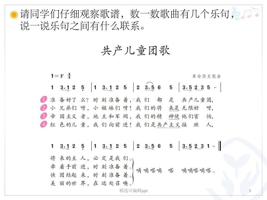 共产儿童团歌(简谱)课件.ppt_第3页