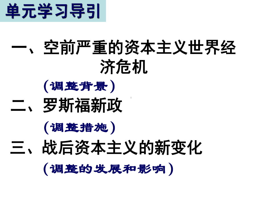 人教版高中历史《空前严重的资本主义世界经济危机》优秀优秀课件.ppt_第2页