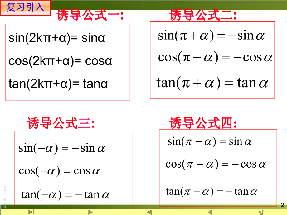 《诱导公式》优秀课件人教版高中数学.ppt_第2页