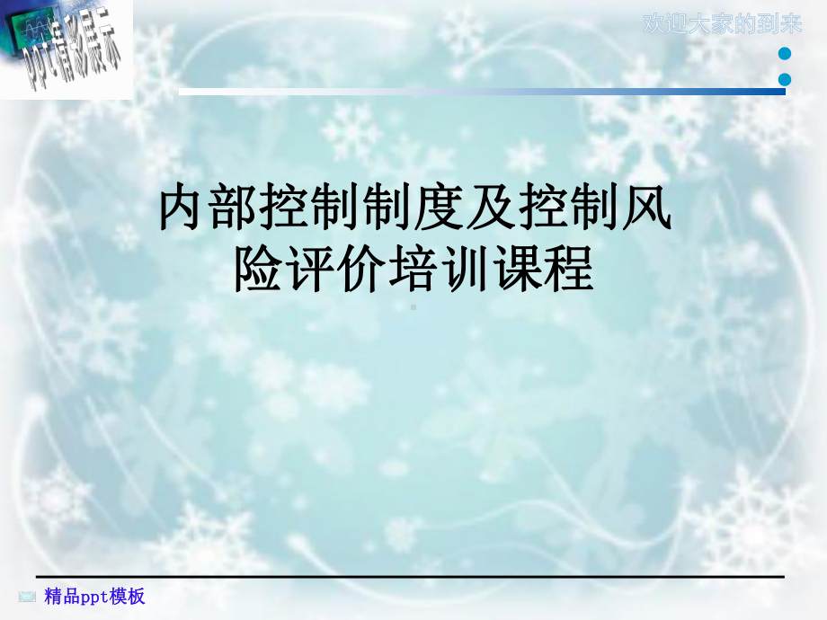 内部控制制度及控制风险评价培训课程课件.ppt_第1页