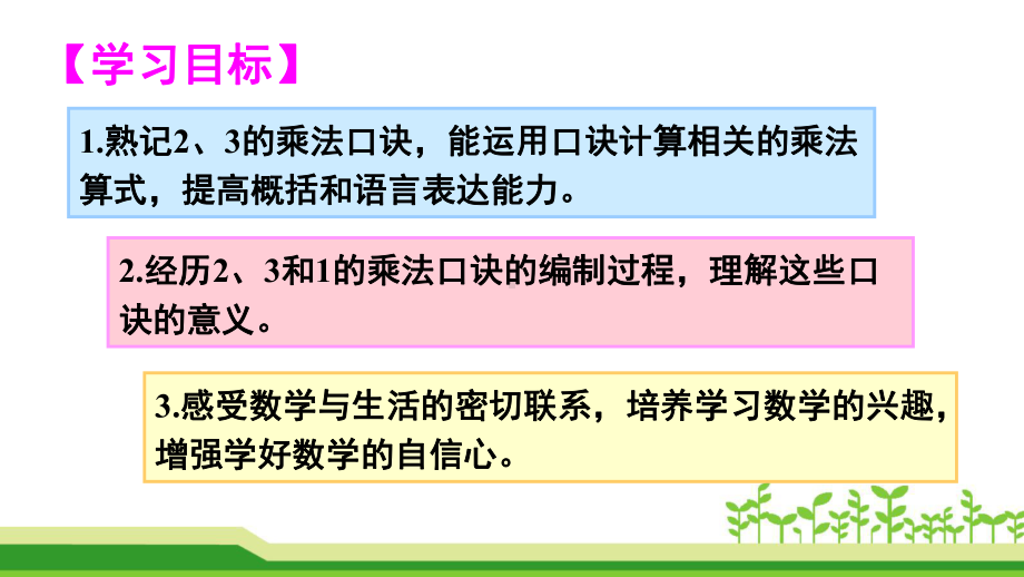 《第4单元 表内乘法(一)：2、3、4的乘法口诀》课件.ppt_第2页