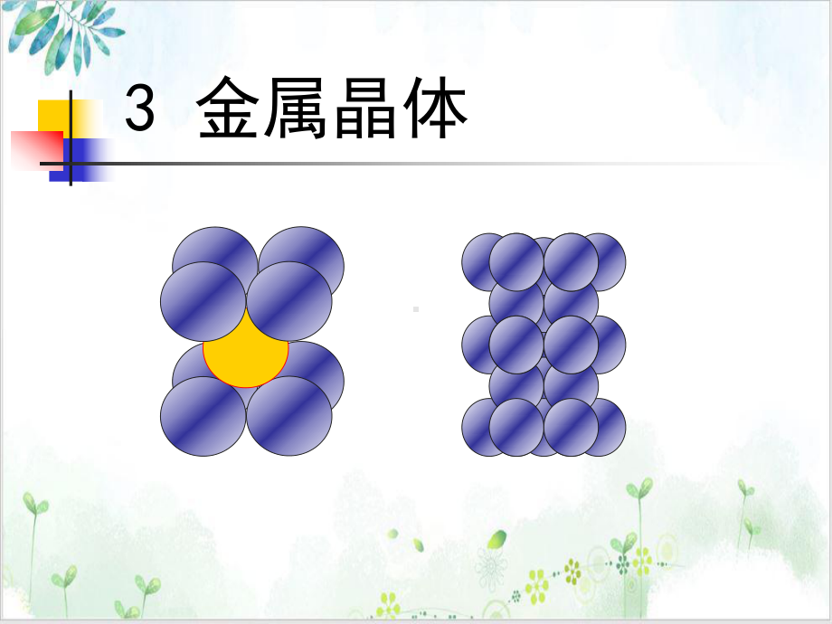 （人教版）化学选修金属晶体课件.ppt_第1页