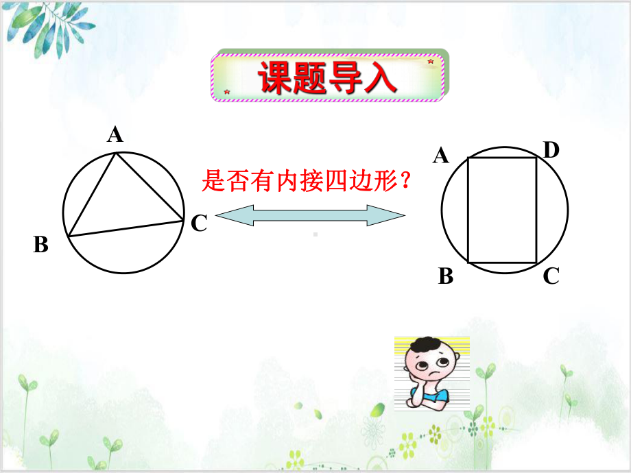 《圆内接四边形的性质与判定定理》课件人教版1.pptx_第2页