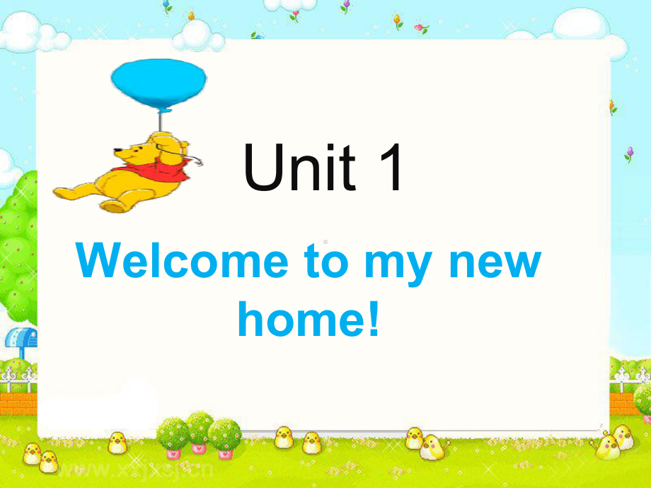 人教精通版四年级下册英语Unit1 Welcome to my new home!(Lesson1)课件.ppt(课件中不含音视频素材)_第1页