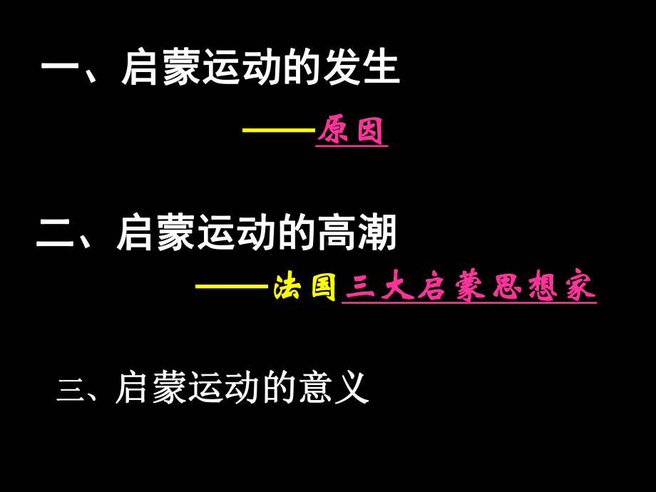 人教版八年级历史与社会下册623启蒙运动课件.ppt_第3页