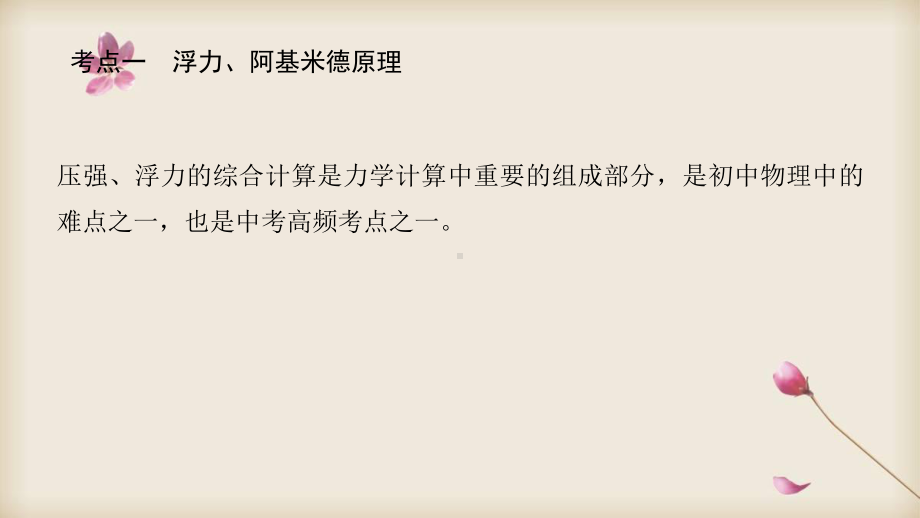 2020中考物理专题复习课件 《压强、浮力的综合计算》课件.ppt_第2页