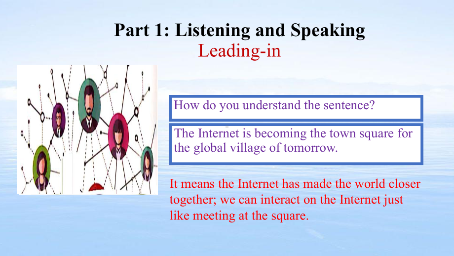 2020 2021学年新人教必修二 Unit 3 The Internet Listening and Speaking课件.pptx(课件中不含音视频素材)_第2页