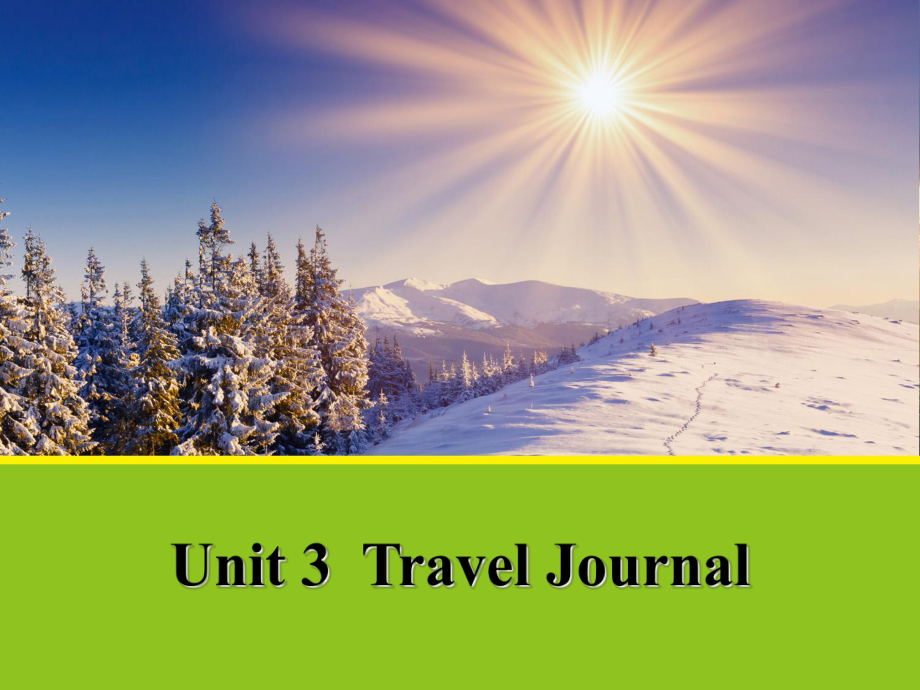 Unit 3 Travel Journal words and expressions 单词公开课一等奖优秀课件.pptx(课件中不含音视频素材)_第1页