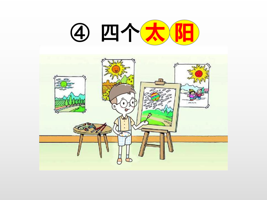 一年级下册语文课件 4四个太阳第一课时人教部编版 .ppt_第3页